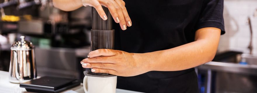 AeroPress ma więcej kofeiny